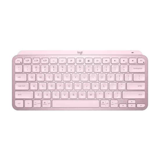 Logitech MX Keys Mini Wireless Illuminated Keyboard (Rose)