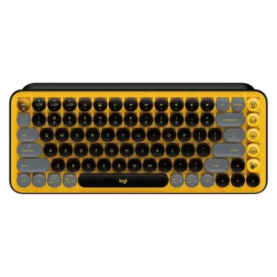 Logitech POP Keys Wireless Mechanical Keyboard (Blast)