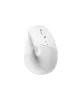 Logitech Lift Vertical Ergonomic Wireless Mouse (Off White)