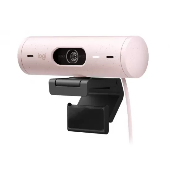 Logitech Brio 500 1080p HDR Webcam (Rose)