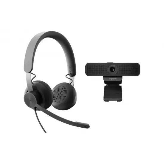 Logitech Zone Wired Headset (Microsoft Teams Version) and C925e Webcam Kit